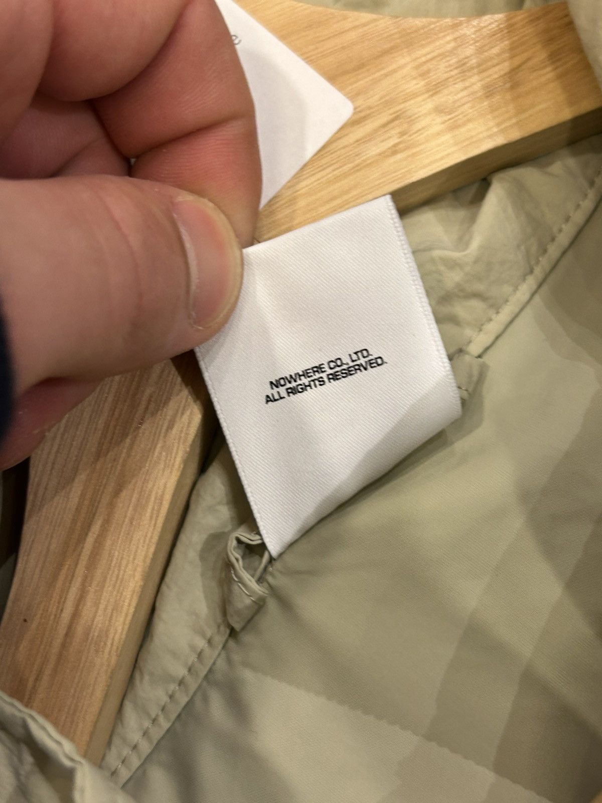 Aape AAPE By Bape Embroidered Light Jacket - Beige Size US XL / EU 56 / 4 - 4 Thumbnail