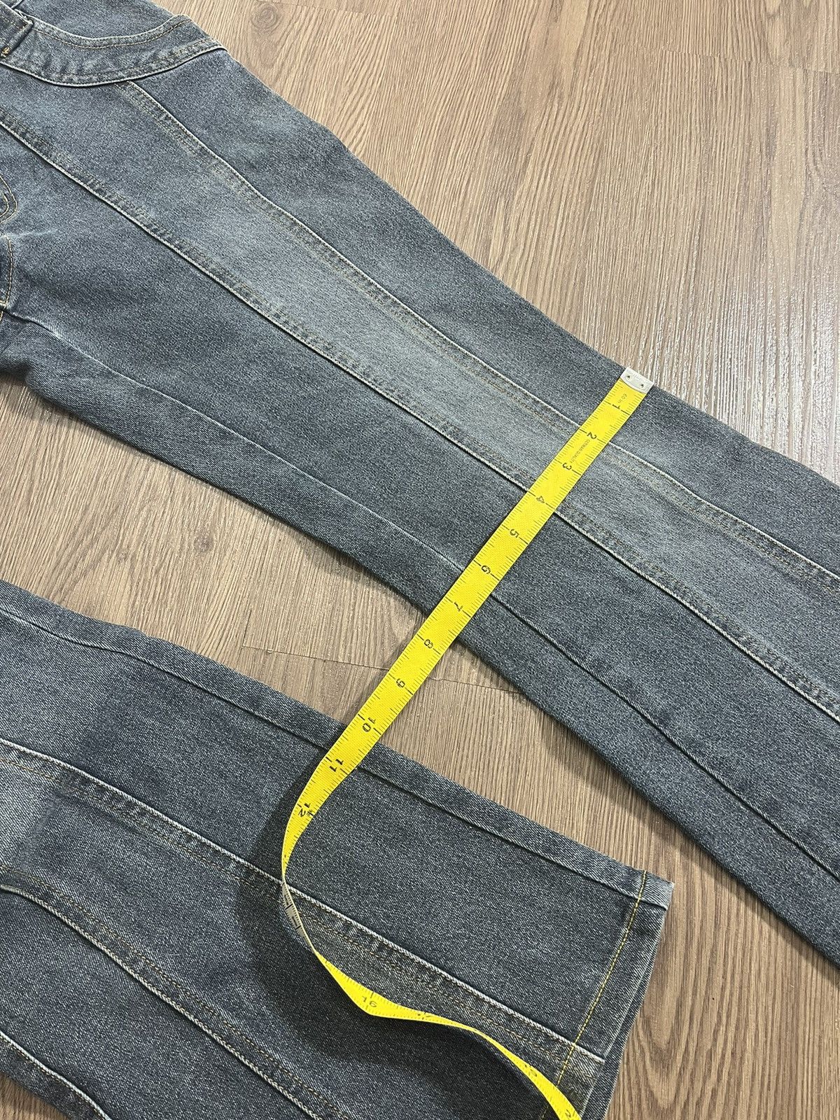 Hysteric Glamour × Japanese Brand Vintage Fullheart Japanese Brand Flared Wash Jeans Size US 27 - 14 Thumbnail