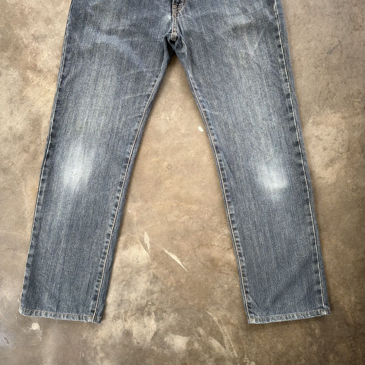 Japanese Brand Vintage Edwin Faded Distressed Denim Jean Pant W32 Size US 32 / EU 48 - 2 Thumbnail