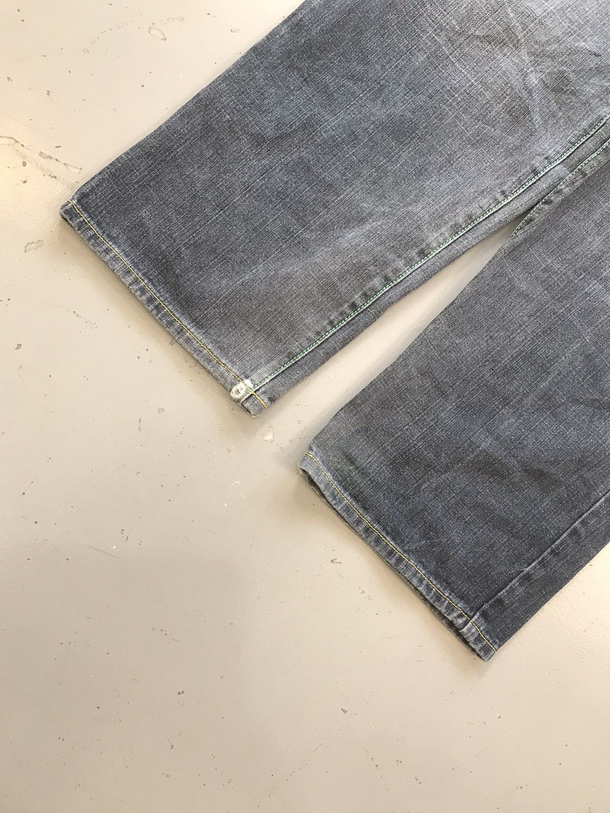 JNCO × Southpole × Vintage Vintage jinzu thread embroidered straight fit denim Size US 38 / EU 54 - 4 Thumbnail