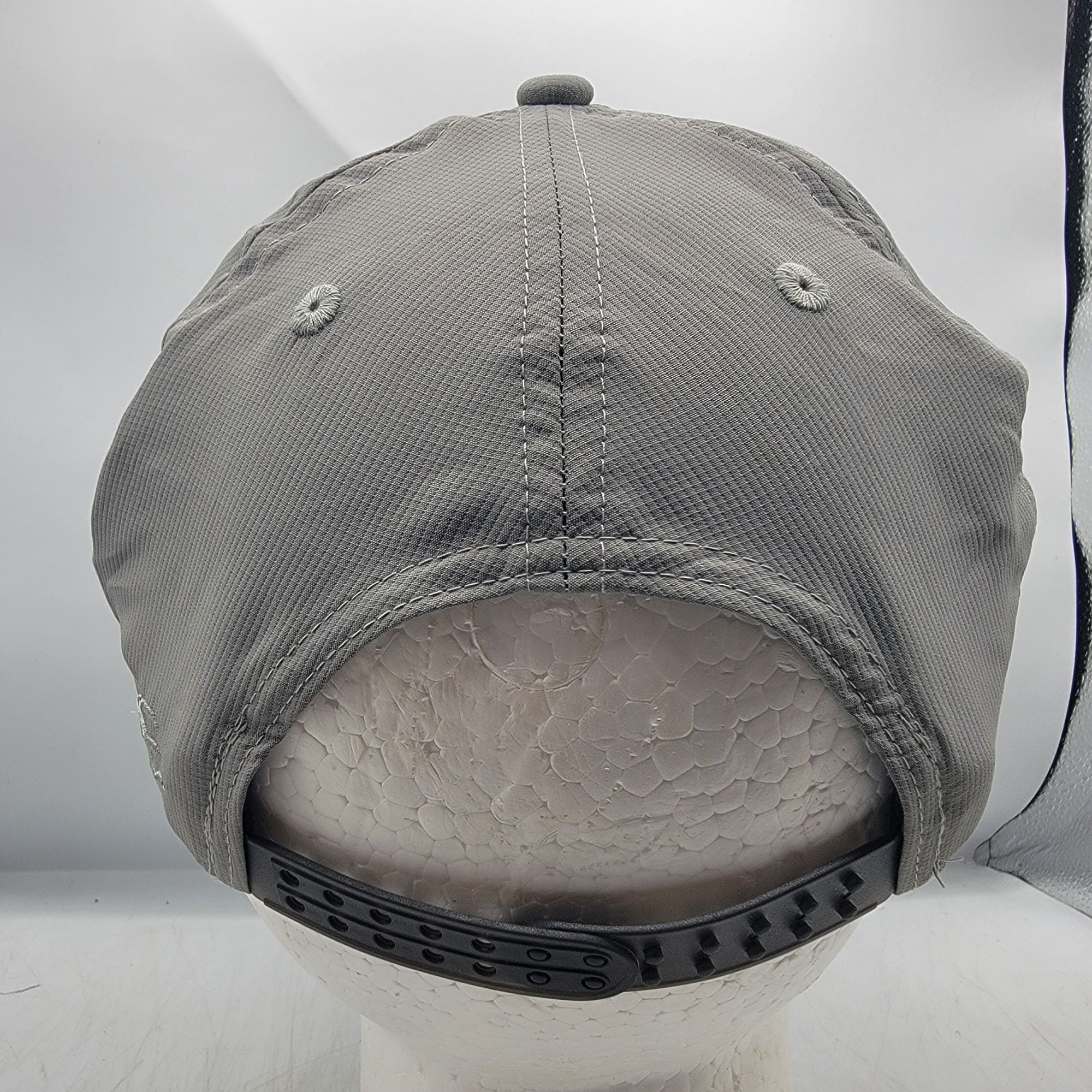 Other Outdoor Cap Adults Gray Snapback Hat Cap Outdoors Casual Ath Size ONE SIZE - 3 Thumbnail