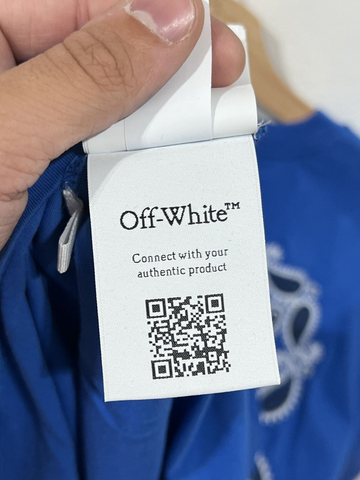 Off-White Off-White Bandana Blue Arrow Tee Size US M / EU 48-50 / 2 - 7 Thumbnail