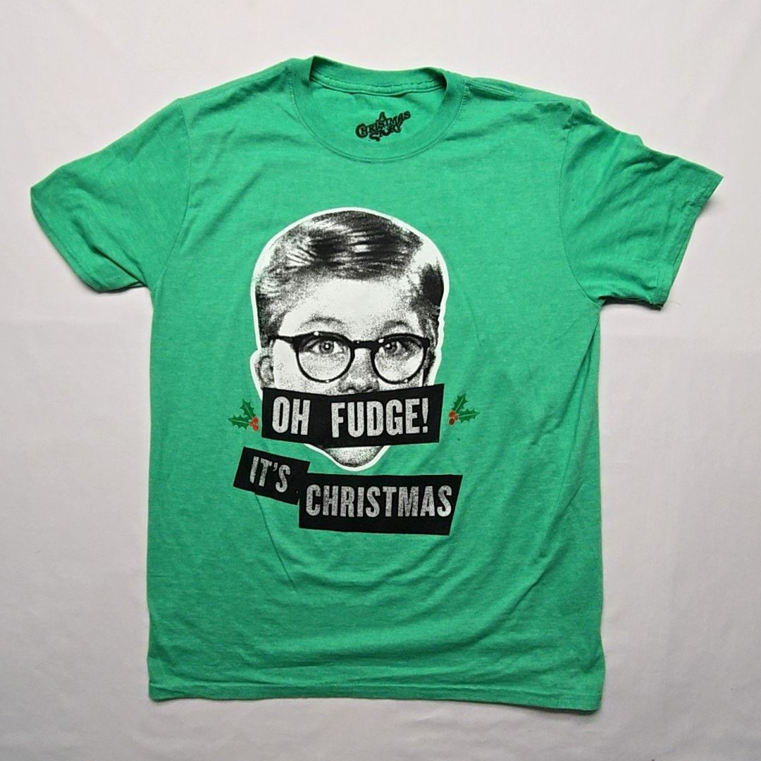 Other A Christmas Story Oh Fudge Tee Green Holiday M Shirt Size US M / EU 48-50 / 2 - 1 Thumbnail