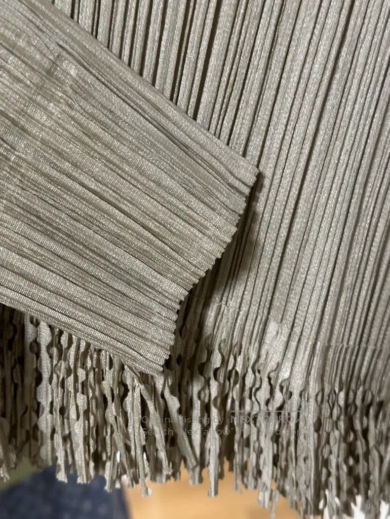 Issey Miyake Issey Miyake Ruched Fringe Skirt Size M / US 6-8 / IT 42-44 - 2 Thumbnail