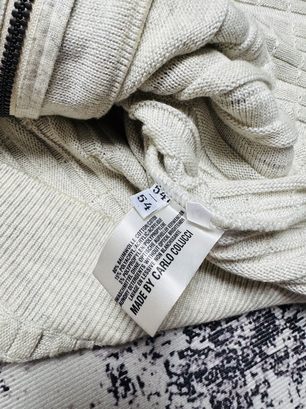 Carlo Colucci 🔥 Rare Vintage CARLO COLUCCI Cardigan Sweater Size US XL / EU 56 / 4 - 5 Thumbnail