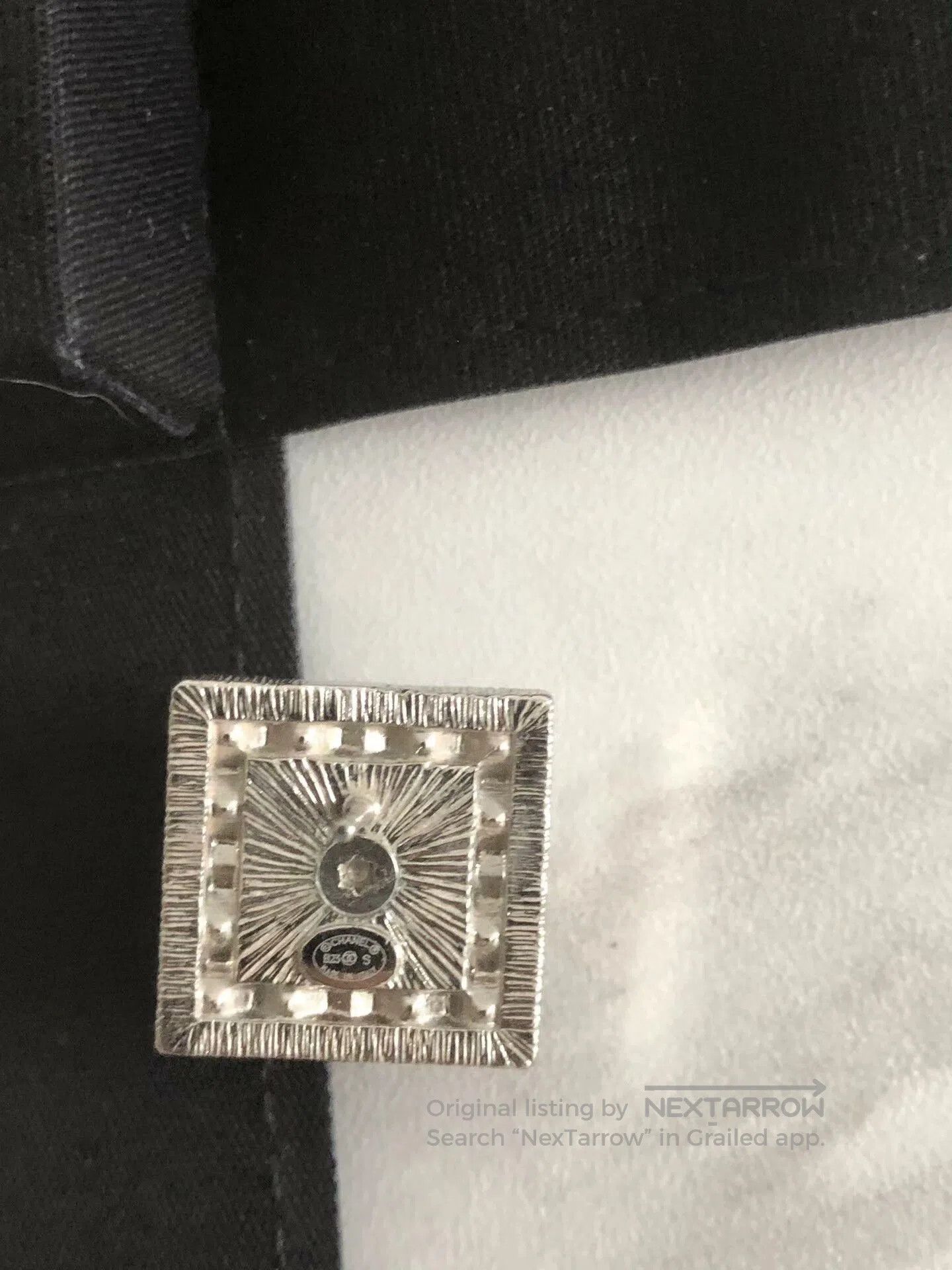 Chanel Chanel Square CC Earrings with Box. Size ONE SIZE - 3 Thumbnail