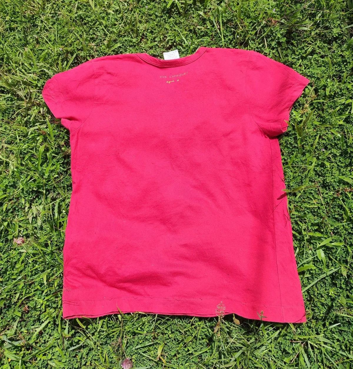 Vintage × agnes b. Vintage Agnès b. “Vive L’Afrique!” Graphic Tee (Women’s S) Size S / US 4 / IT 40 - 7 Thumbnail