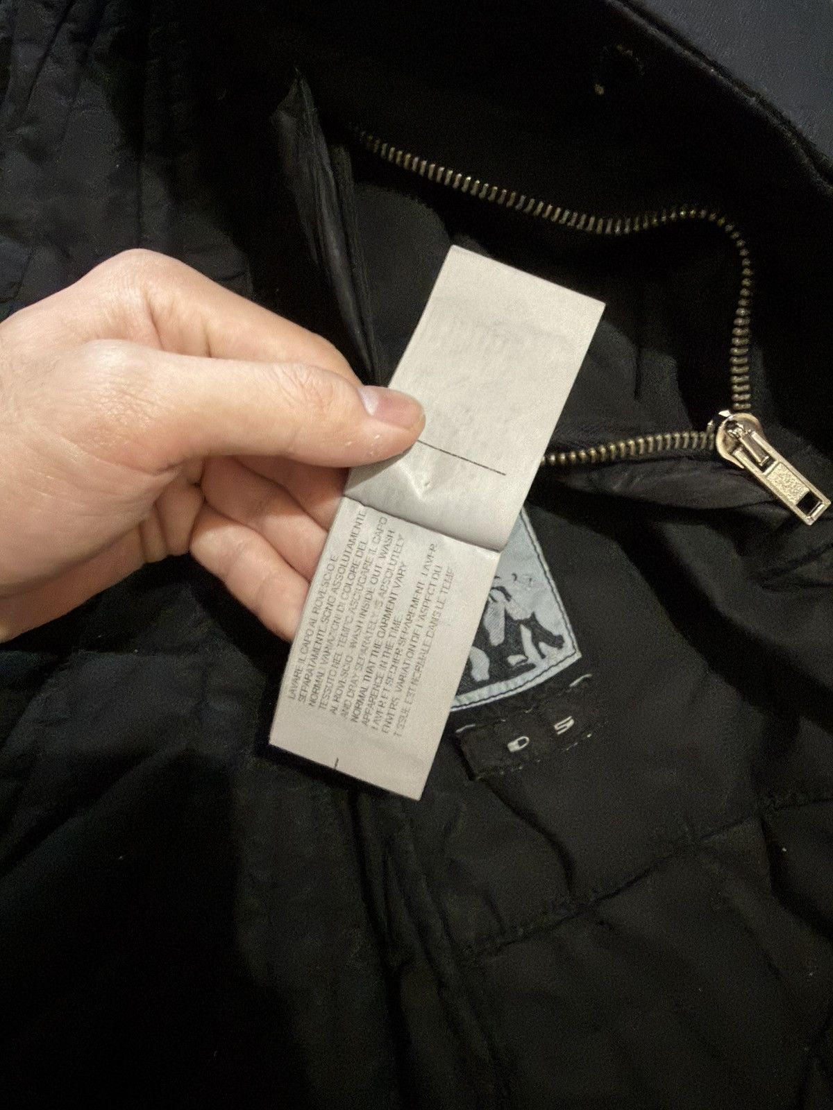 Rick Owens Drkshdw Rick Owens DRKSHDW AW15 SPHINX Wax Denim Padded Work Jacket Size US M / EU 48-50 / 2 - 12 Thumbnail