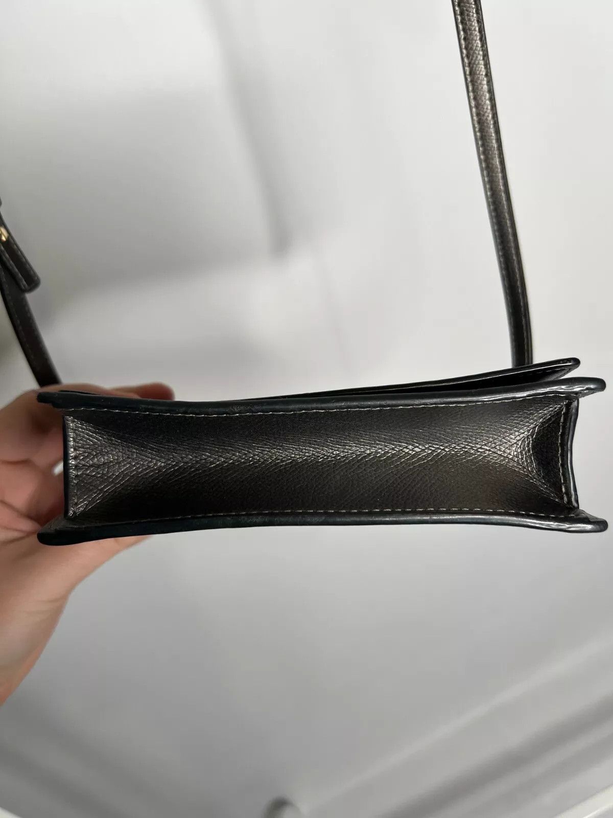Emporio Armani Emporio Armani Acciaio & Nero Small Cross Body Bag Size ONE SIZE - 6 Thumbnail