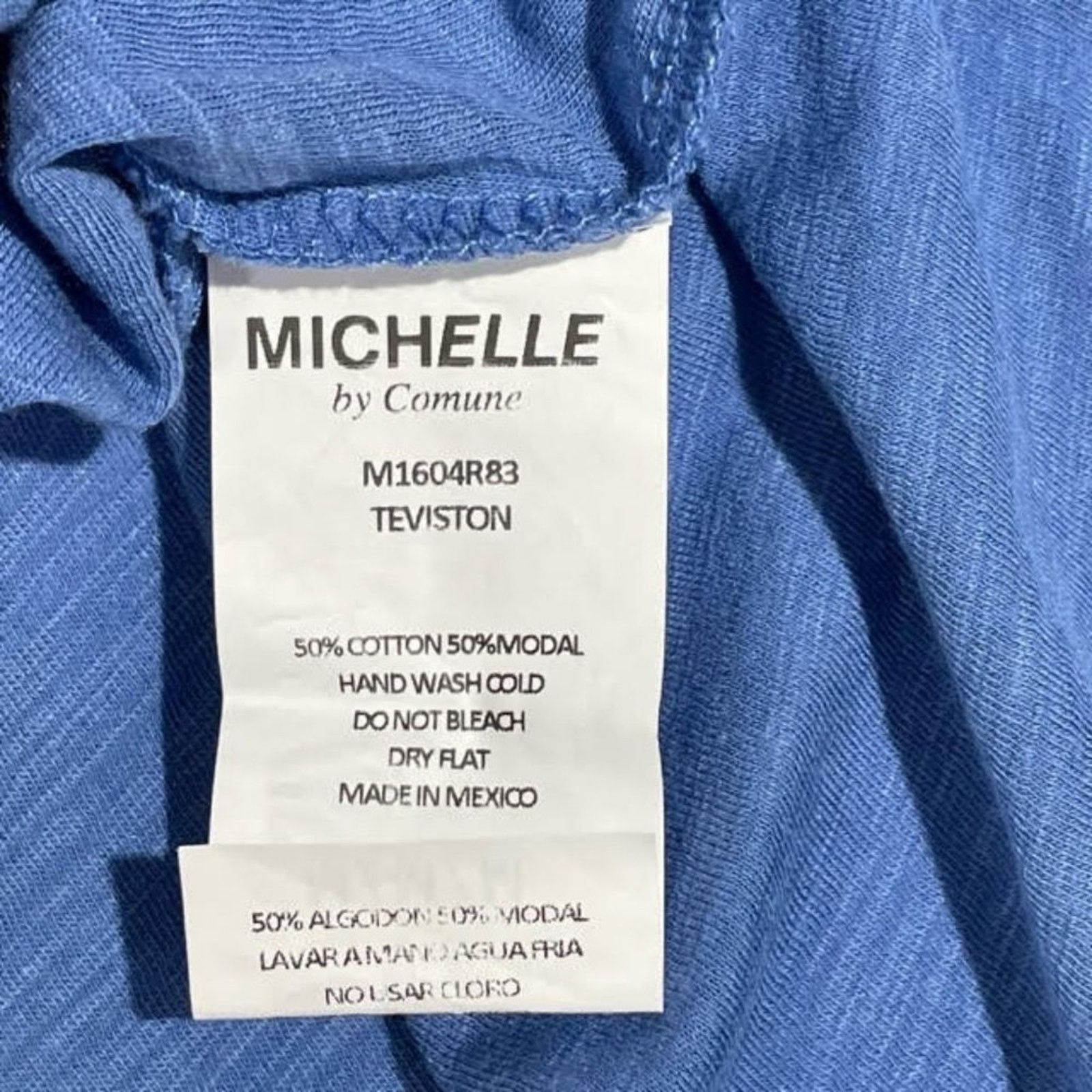 Comune Michelle by Comune Teviston Riviera Blue Dress Size M NWT Size M / US 6-8 / IT 42-44 - 5 Thumbnail