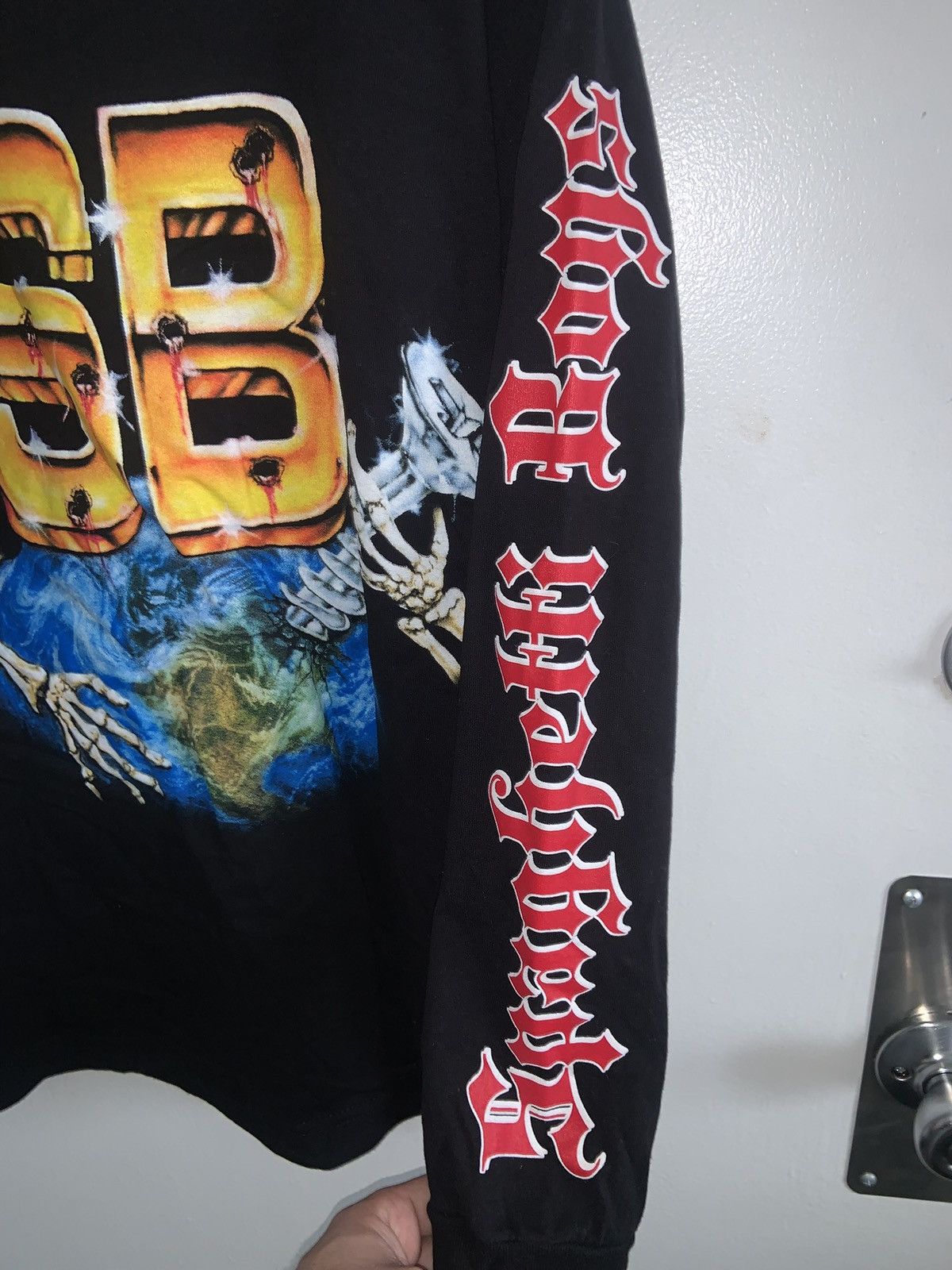 Spaghetti Boys Spaghetti Boys Screw the World Longsleeve Size US S / EU 44-46 / 1 - 4 Thumbnail