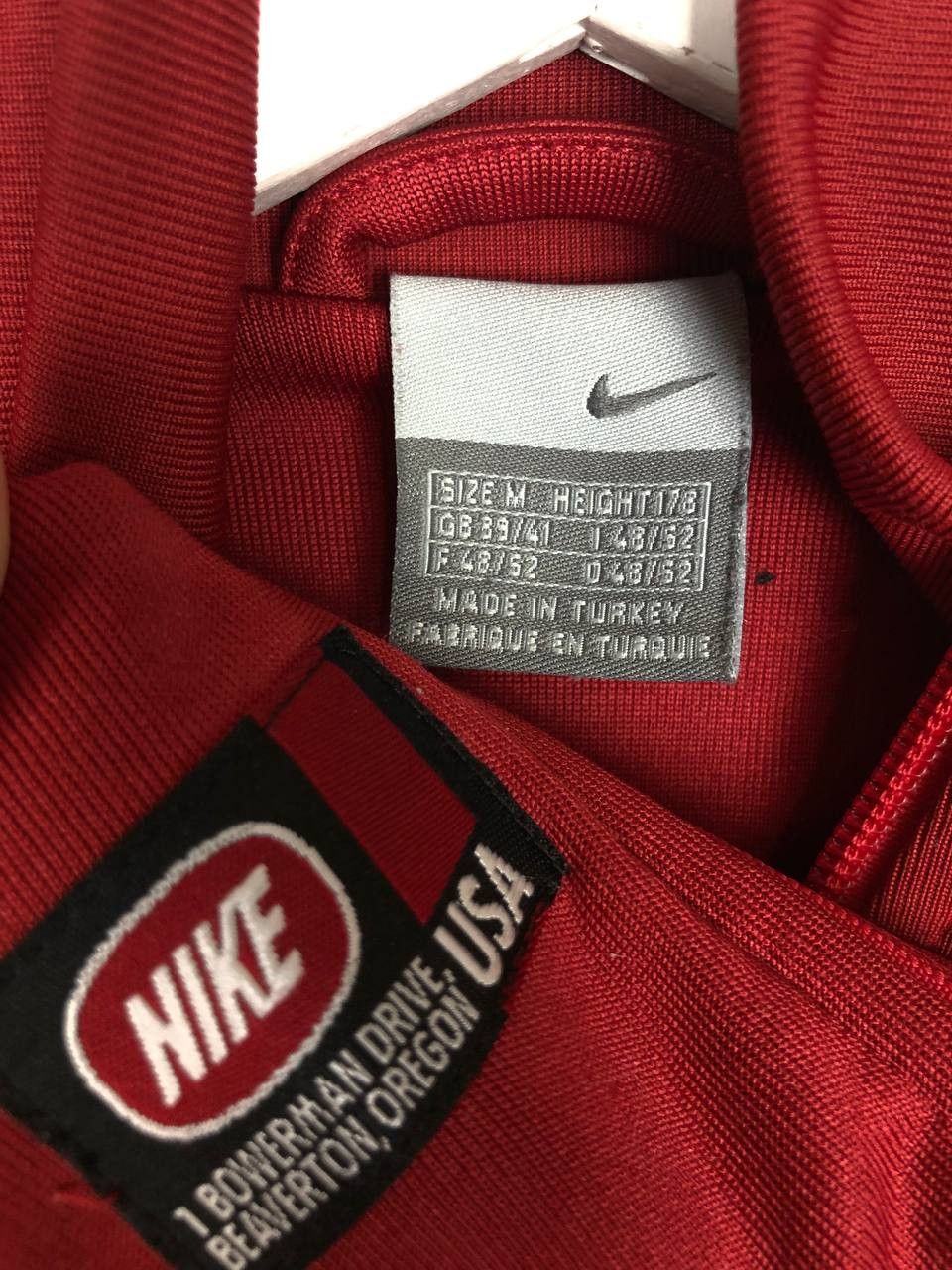 Nike Nike USA Vintage Track Top Zip Jacket Red size M Size US M / EU 48-50 / 2 - 9 Thumbnail