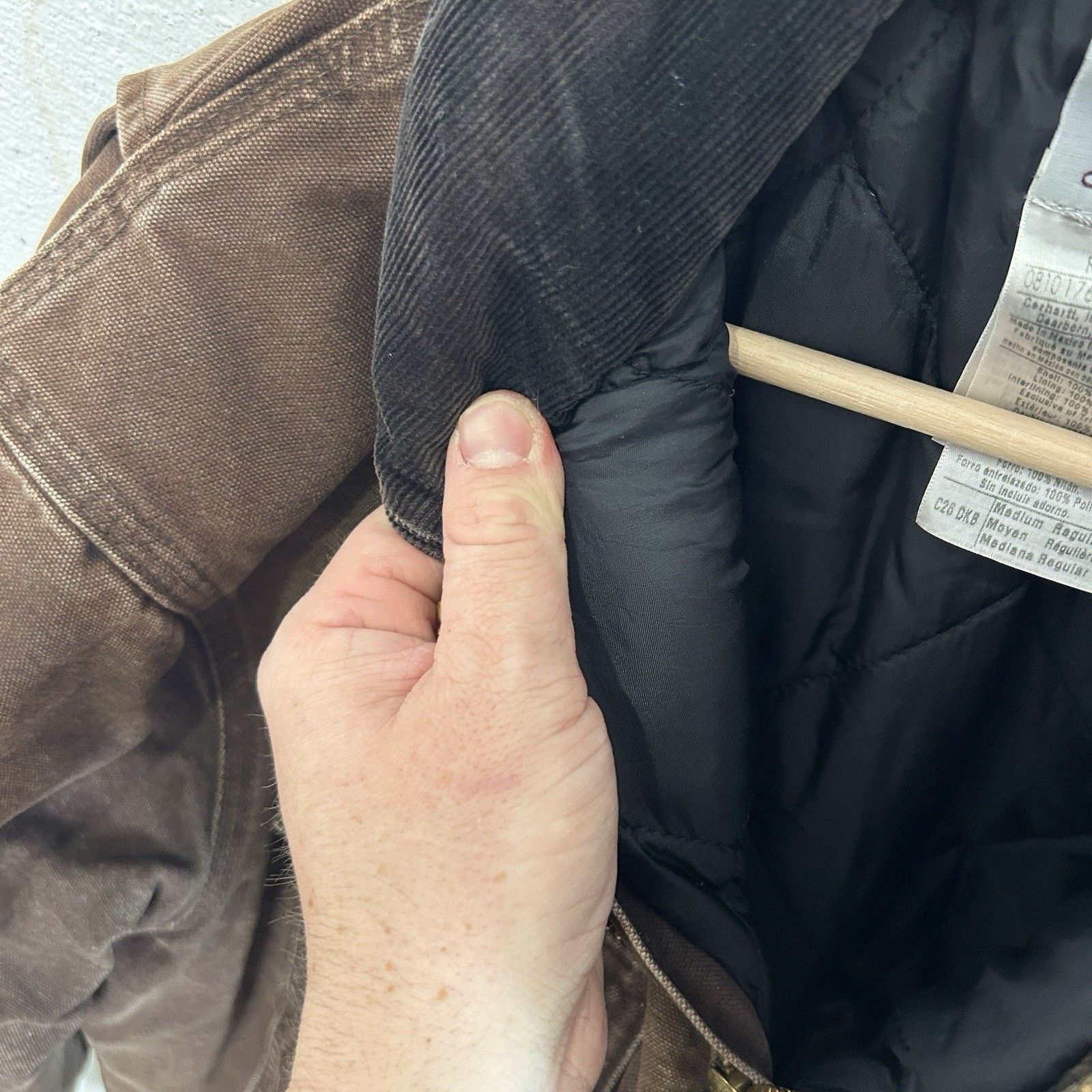 Carhartt Vintage Carhartt Quilted Artic Jacket “Dark Brown” C26 DKB Size US M / EU 48-50 / 2 - 12 Thumbnail