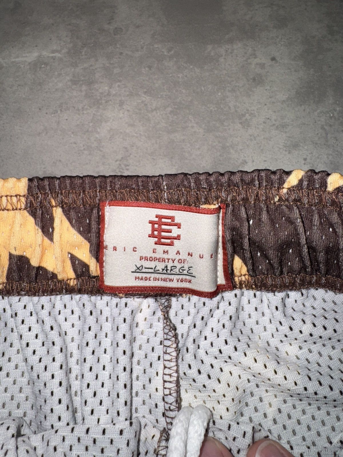 Eric Emanuel Eric Emanuel x Bape Miami Basic Shorts Size US 36 / EU 52 - 3 Thumbnail