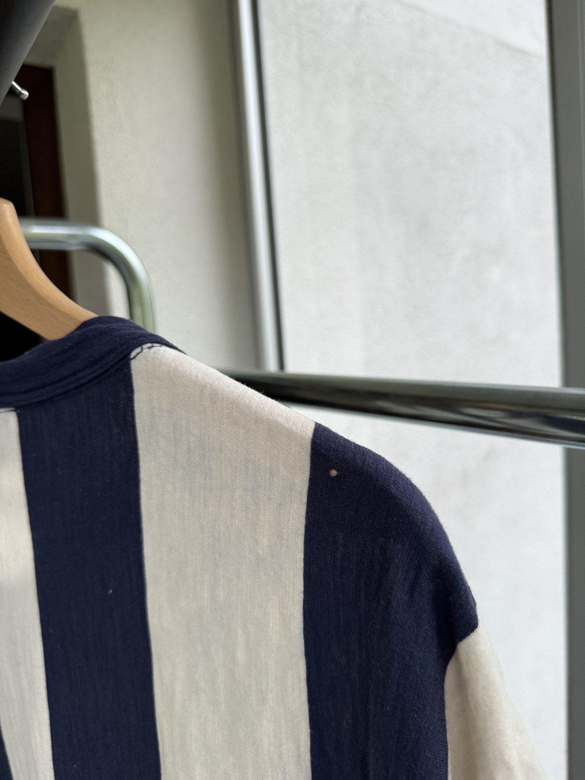 YMC YMC Stripe Slub Jersey T Shirt Japan size Size US XL / EU 56 / 4 - 8 Thumbnail