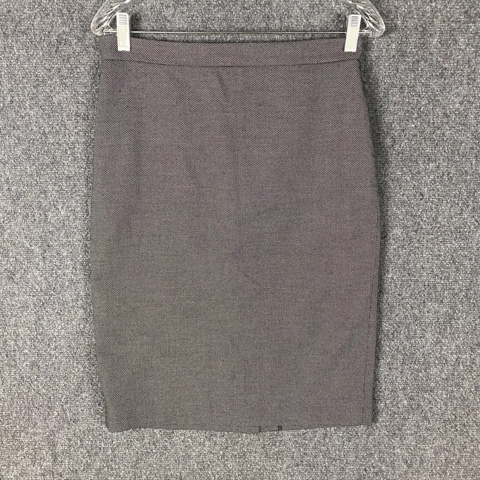 Ann Taylor Ann Taylor Skirt Women's Size 4 Gray Polyester Blend Adults Size 27" / US 4 / IT 40 - 1 Thumbnail