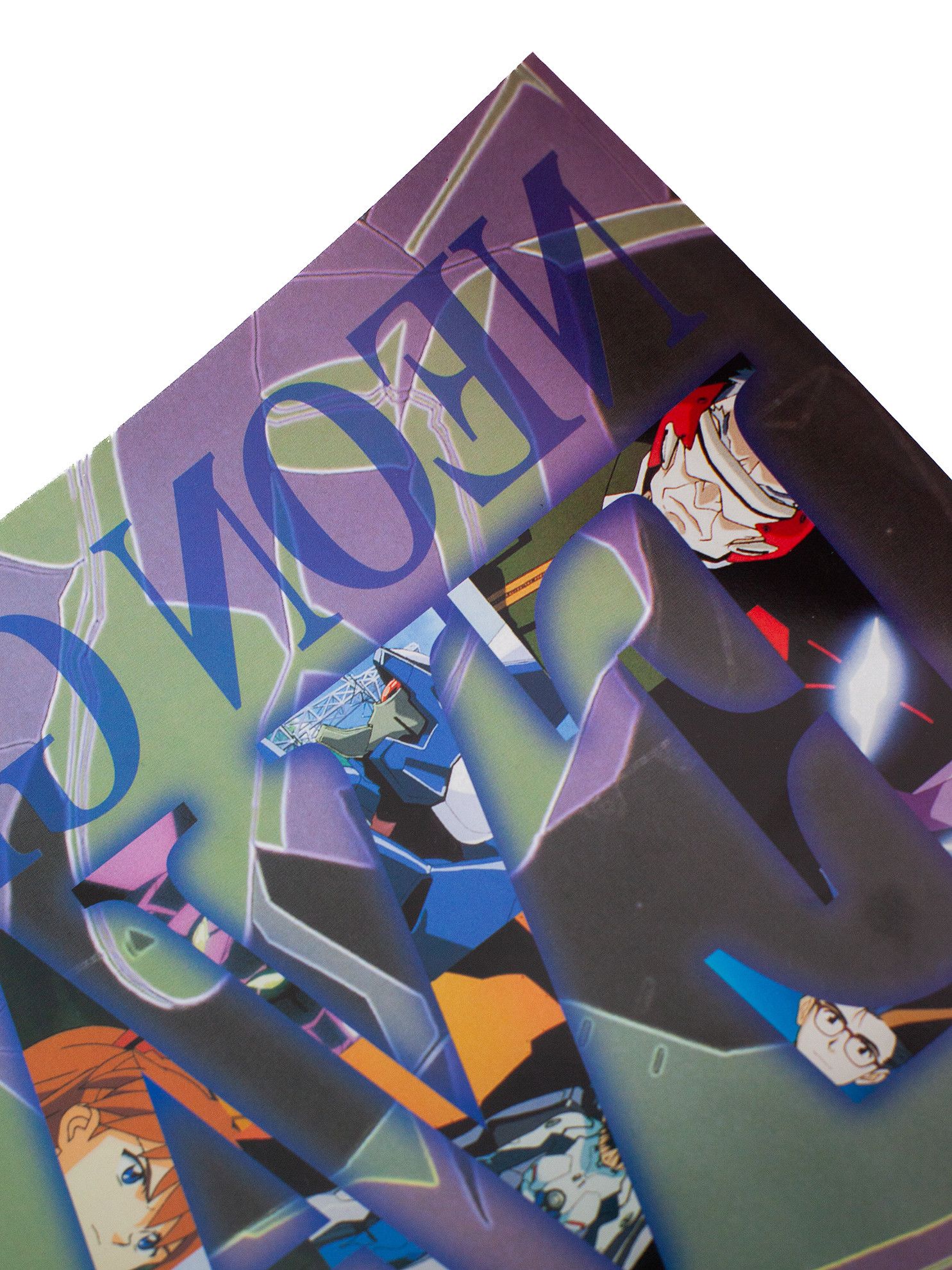 RARE! 2000 Y2K Neon Genesis Evangelion Anime B2 Poster