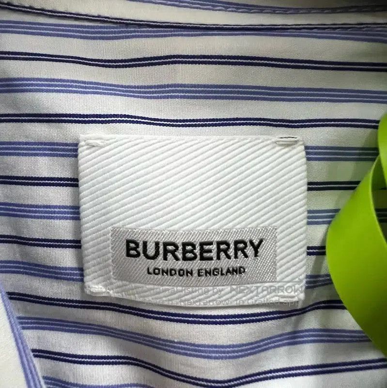 Burberry Burberry Blue Summer Cotton Stripe Shirt. Size XXS / US 00 / IT 34 - 4 Thumbnail