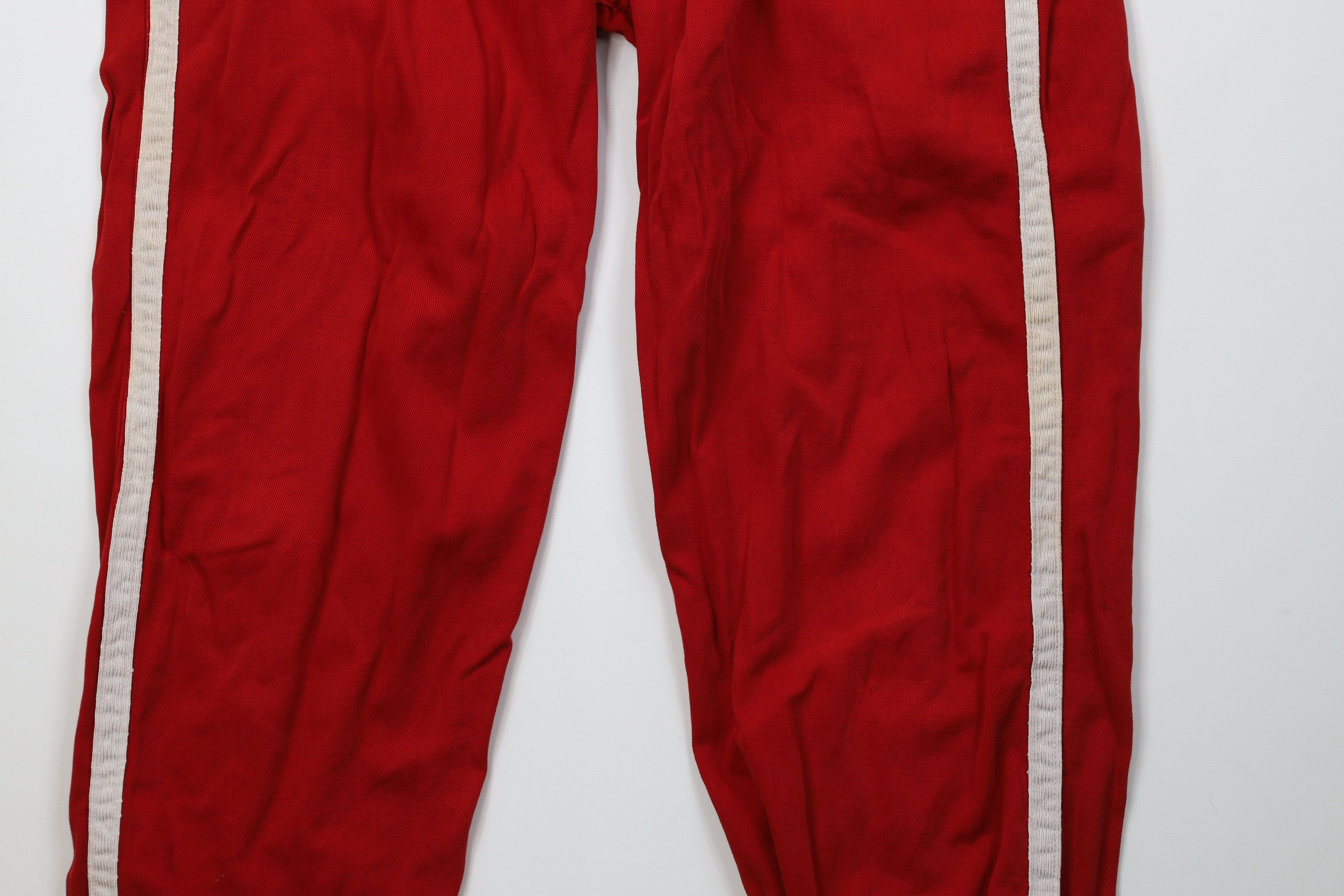 Vintage Vintage 50s Football Baseball Uniform Pants Red Cotton USA Size US 34 / EU 50 - 4 Thumbnail