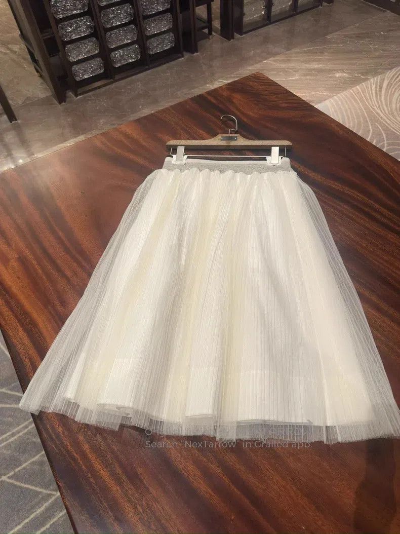 Brunello Cucinelli Brunello Cucinelli Tulle skirt, half Size 26" / US 2 / IT 38 - 3 Thumbnail