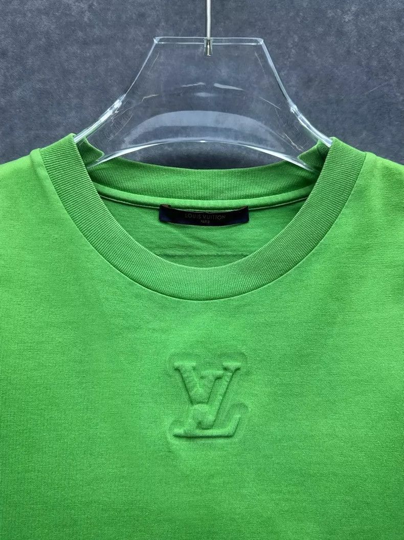 Louis Vuitton Louis Vuitton Louis Vuitton Logo Round Neck Short Sleeve T Size US L / EU 52-54 / 3 - 4 Thumbnail
