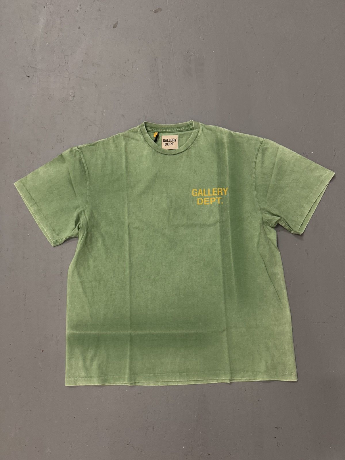 Gallery Dept Vintage Logo Jelly Green Tee