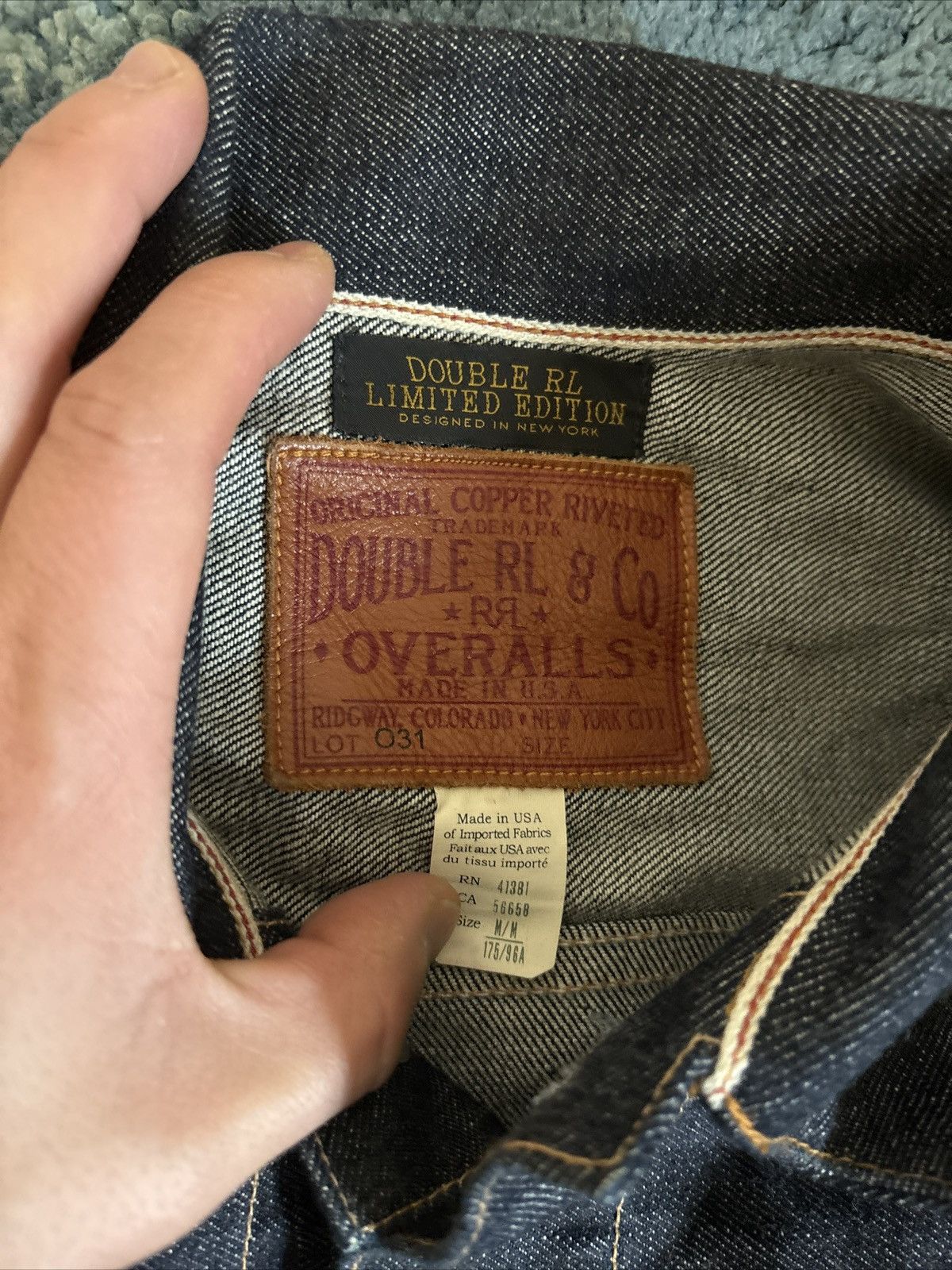 RRL Ralph Lauren rrl denim jacket Size US M / EU 48-50 / 2 - 2 Thumbnail