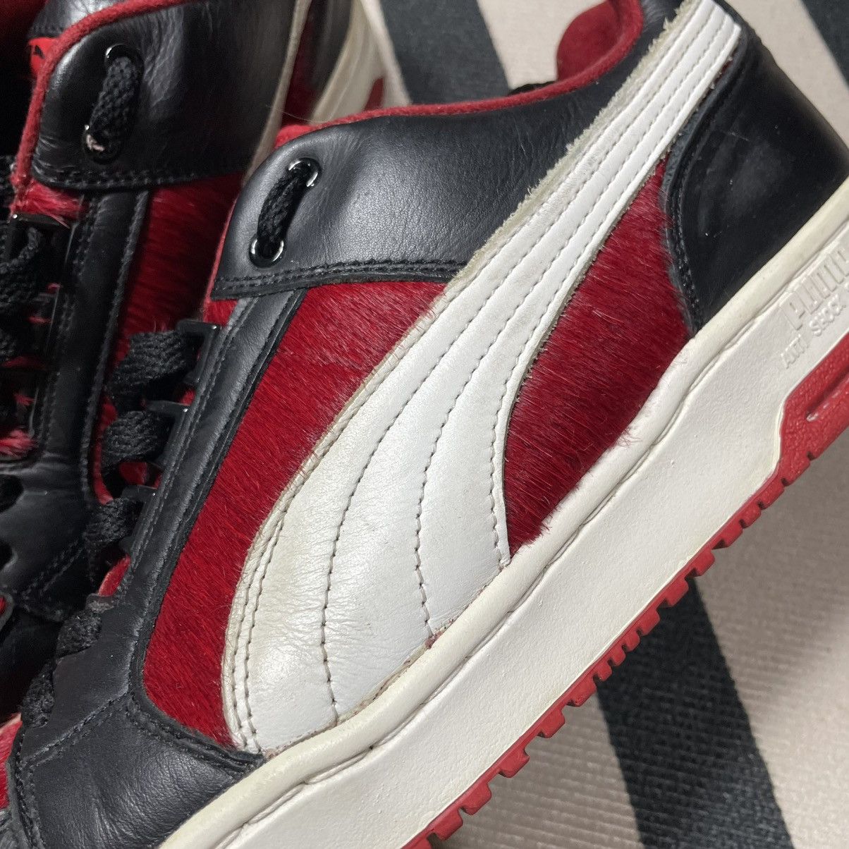 Puma Archive Rare Y2K Puma Slipstream Low Beast Pony Fur Sneakers Size US 8 / EU 41 - 9 Thumbnail