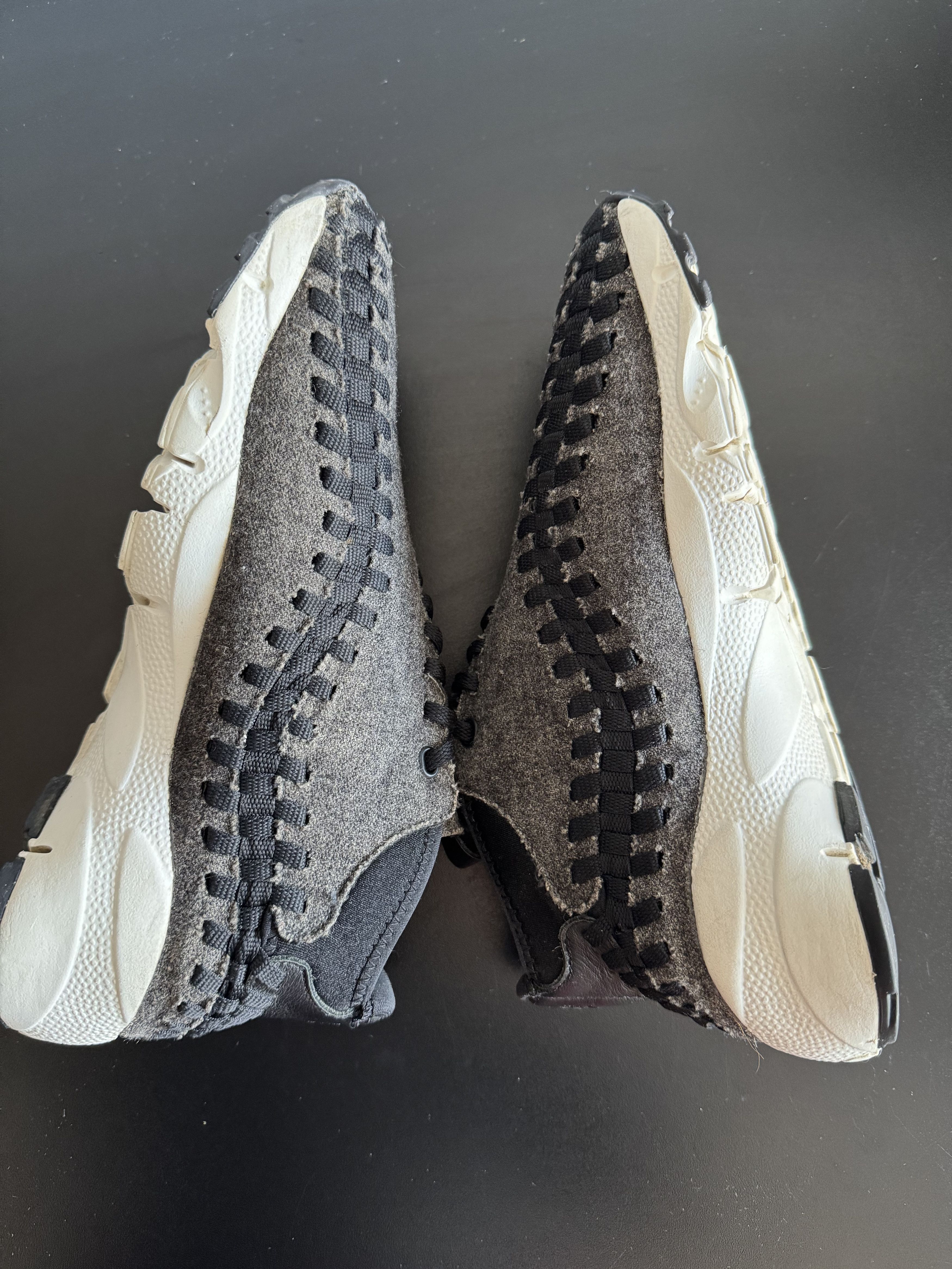 Nike Nike Air Footscape Woven Chukka SE Black/Black-Ivory wool Size US 9.5 / EU 42-43 - 6 Thumbnail