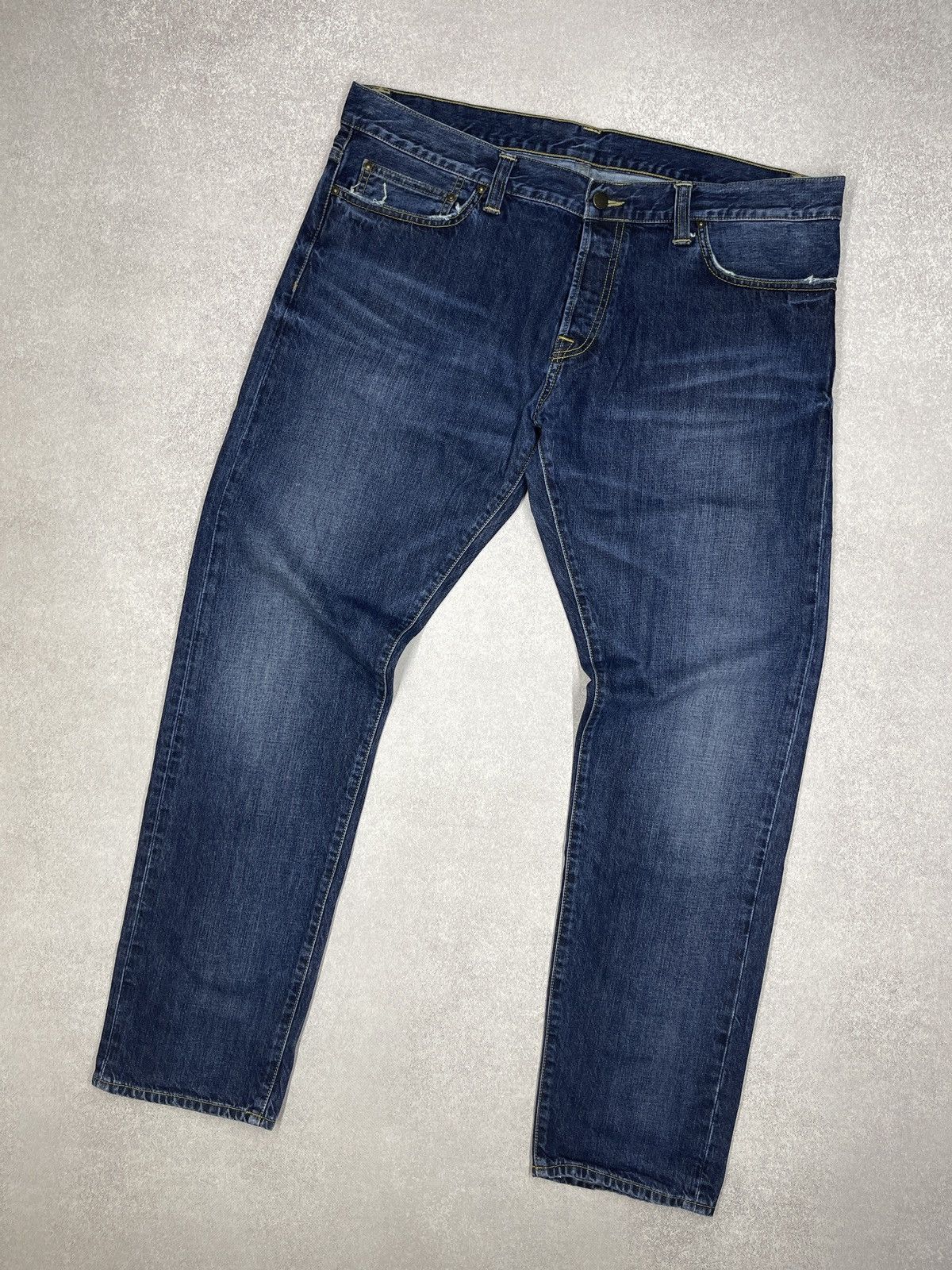 Carhartt Vintage Carhartt WIP Buccaneer Denim Jeans Blue Y2K Size 36 Size US 36 / EU 52 - 5 Thumbnail