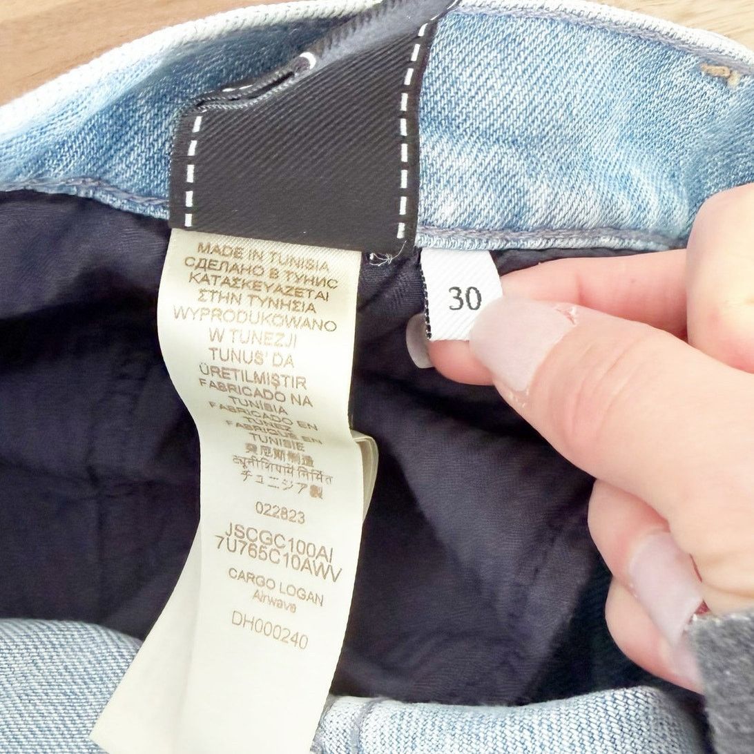 7 For All Mankind 7 For All Mankind Cargo Logan Jeans Airwave Sz 30 Size 30" / US 8 / IT 44 - 4 Thumbnail