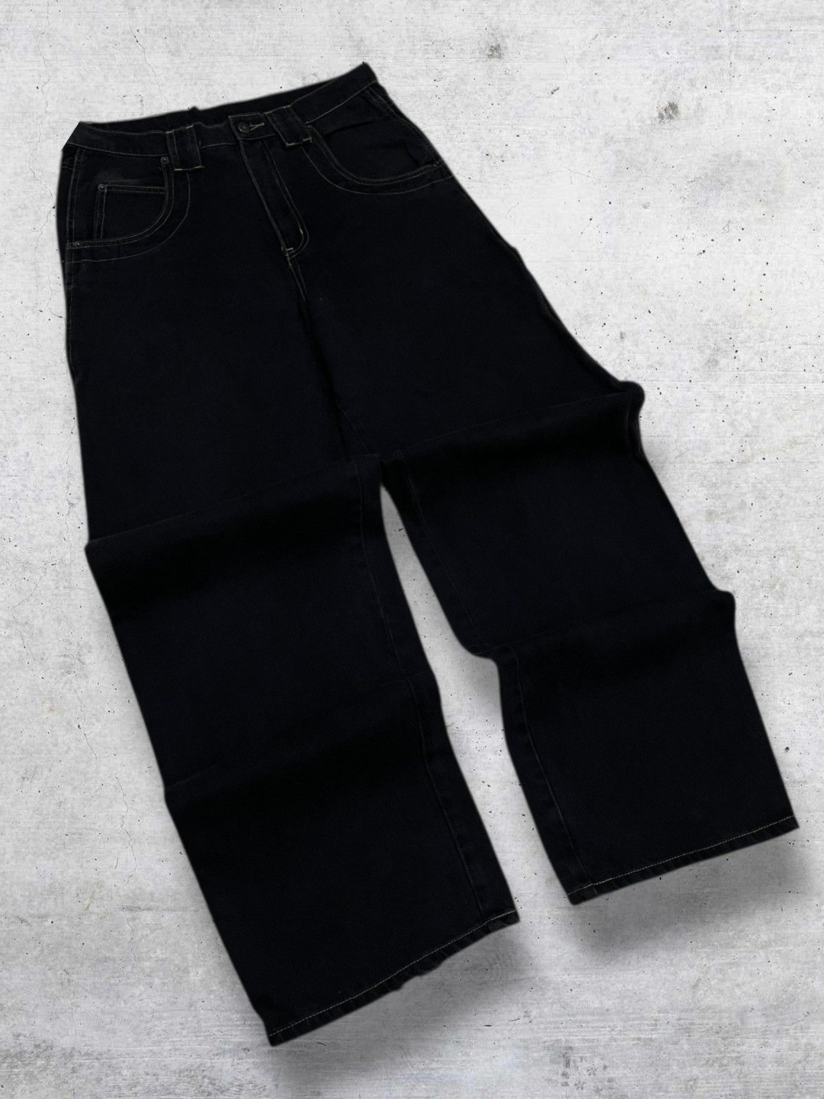 Japanese Brand VINTAGE BAGGY CARPENTER 90S DESIGNER HARLEY DAVIDSON DENIM Size US 32 / EU 48 - 9 Thumbnail