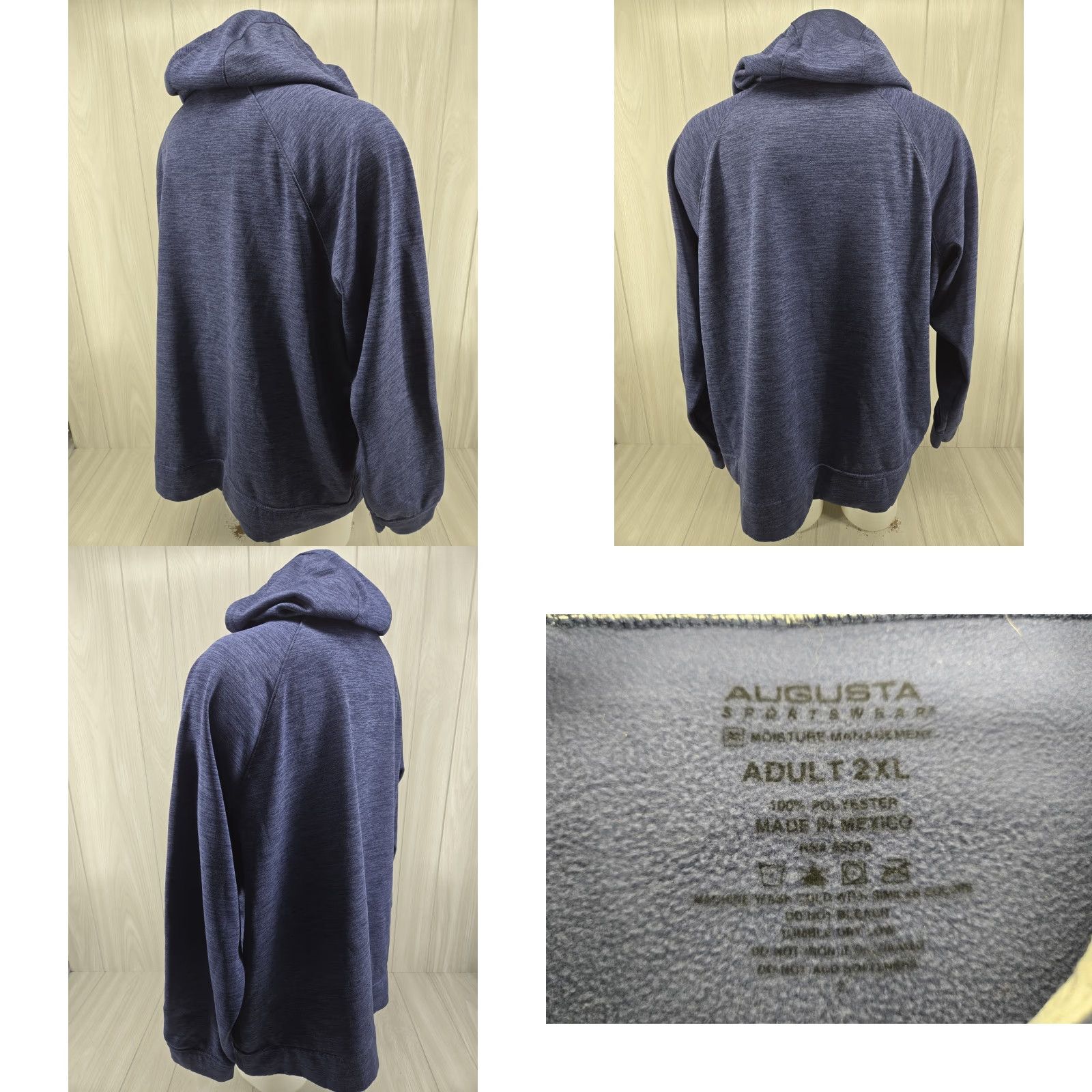 Augusta Sportswear VINTAGE JB Pennington High School Softball Mens Hoodie 2XL Blue Pullover Shirt Mens Size US XXL / EU 58 / 5 - 8 Thumbnail
