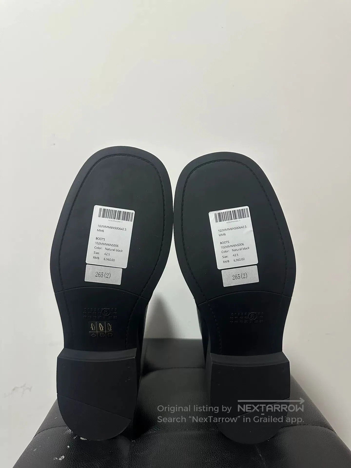 MM6 MM6 Maison Margiela Black Fur Ankle Boots. Size US 10.5 / EU 43-44 - 5 Thumbnail