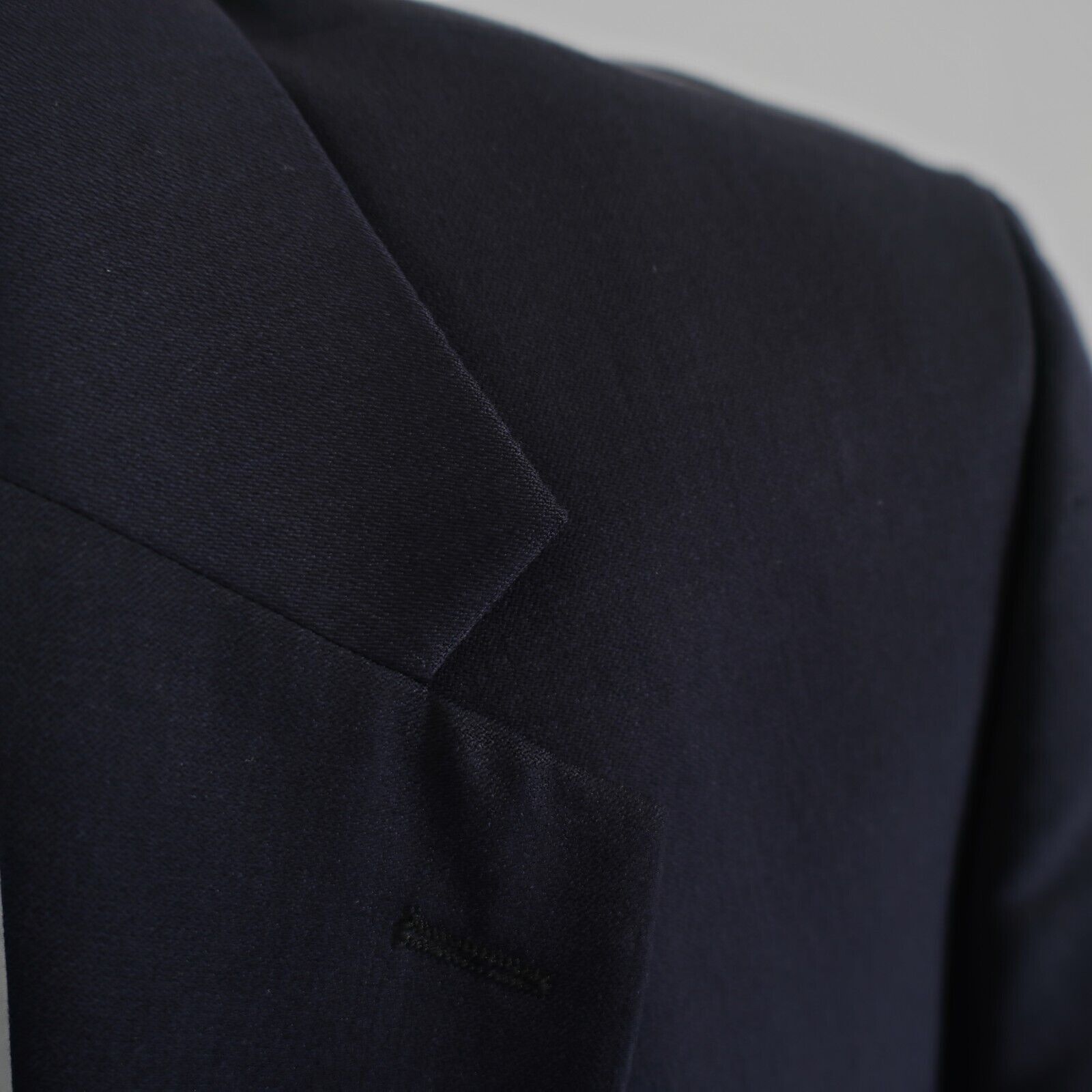 Stafford DAMAGED Stafford Wool Blue 2 Gold Button Blazer 44R Tagged 4 Size 44R - 2 Thumbnail