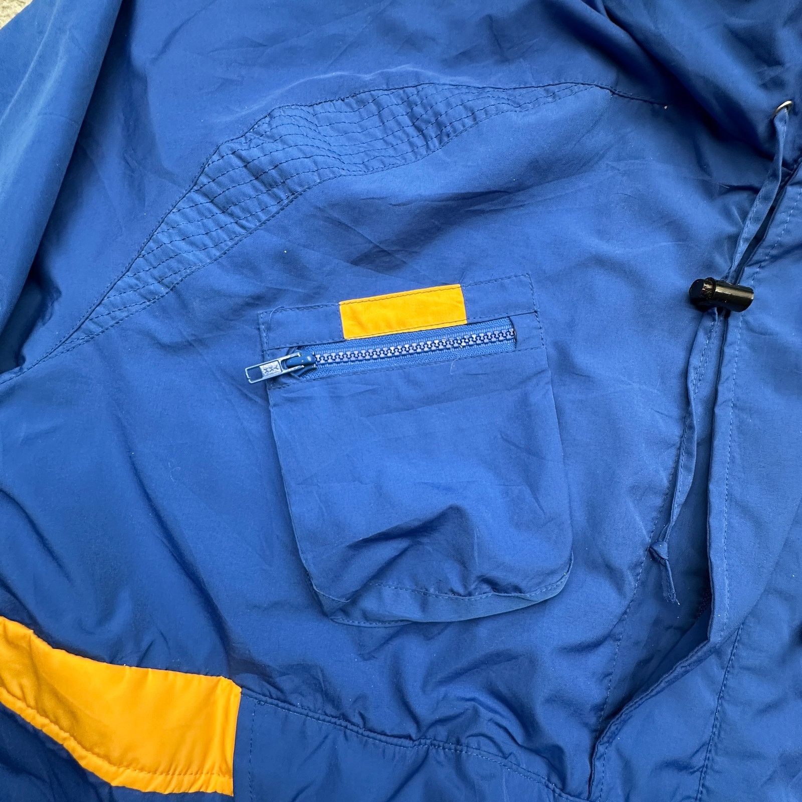 Obermeyer VTG Obermeyer 1/2 Zip Anorak Windbreaker Jacket Men XL Blue Size US XL / EU 56 / 4 - 12 Thumbnail