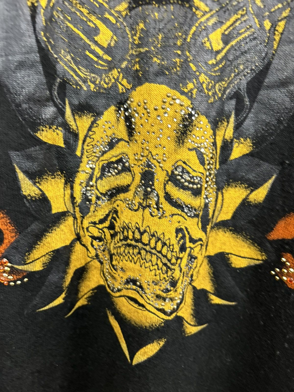 Christian Audigier Christian Audigier Zip Hoodie Black Logo Size US XL / EU 56 / 4 - 20 Thumbnail