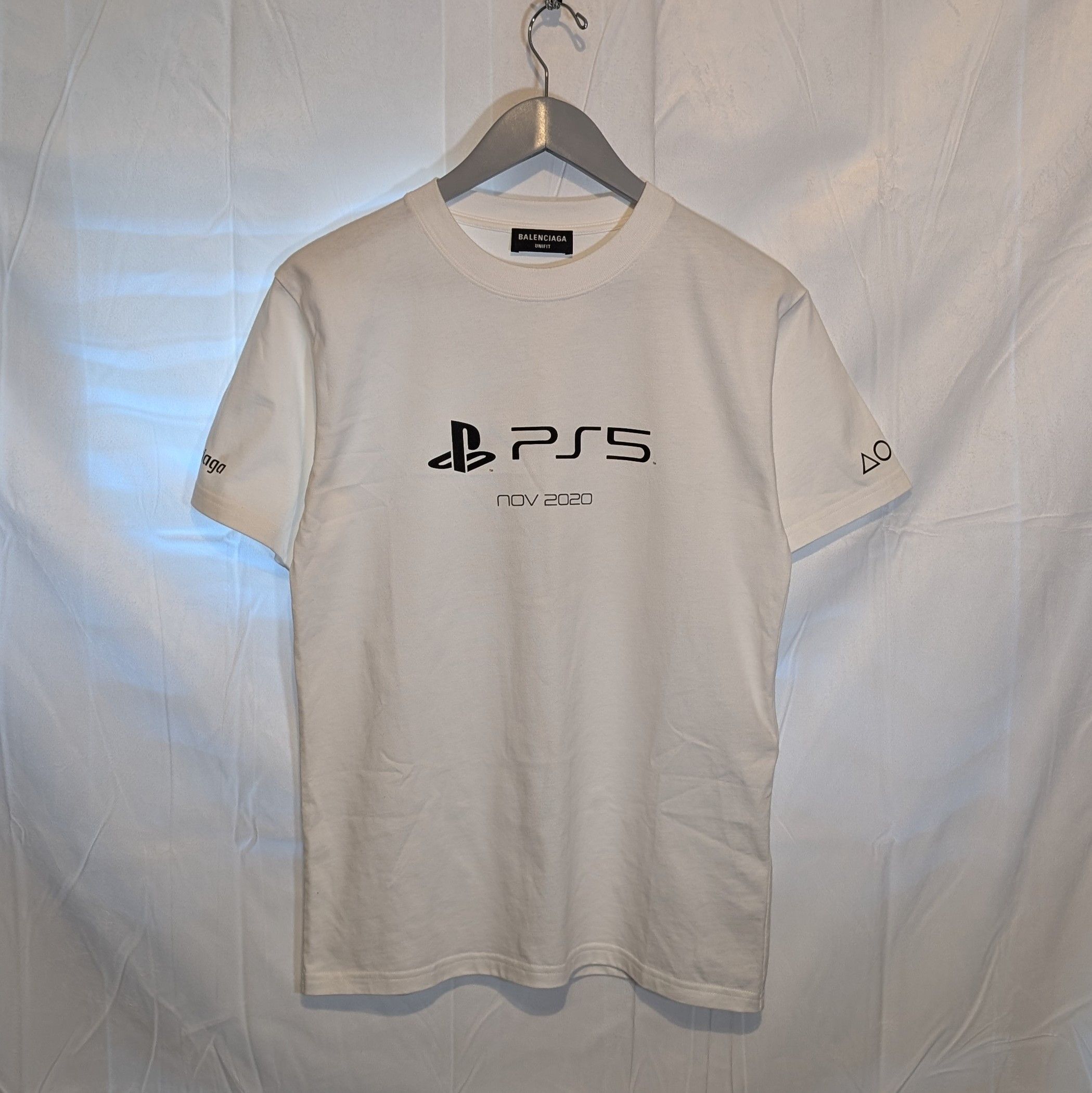 Balenciaga × Playstation Sony PS5 Tee Size US M / EU 48-50 / 2 - 1 Thumbnail