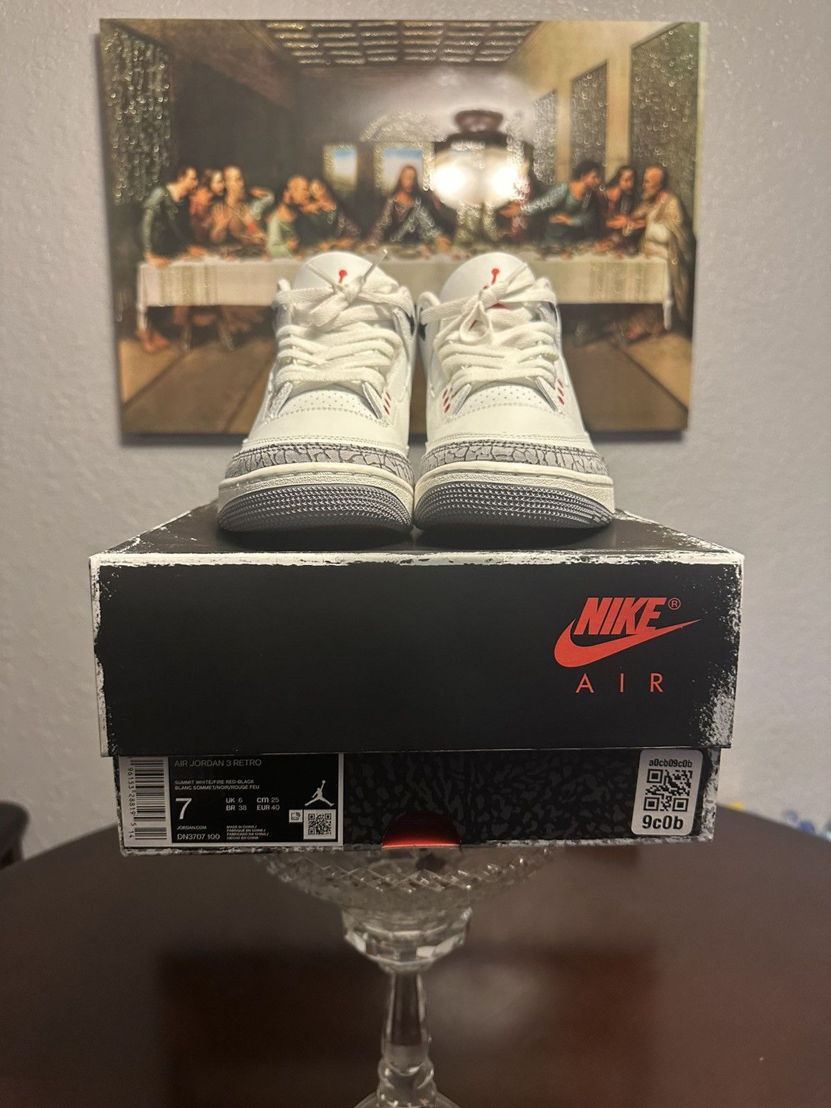 Jordan Brand Jordan 3 Retro White Cement Reimagined Size US 7 / EU 40 - 3 Thumbnail