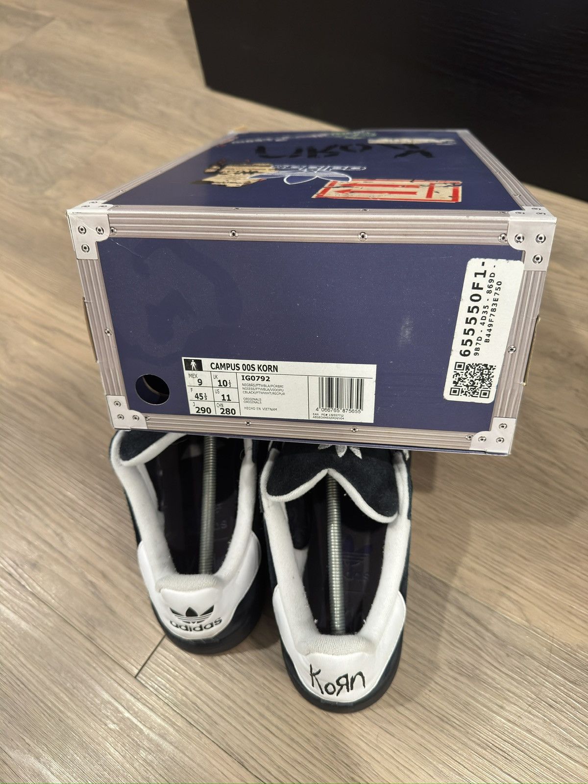 Adidas KoRn x Adidas Campus 00s KoRn Size US 11 / EU 44 - 6 Thumbnail