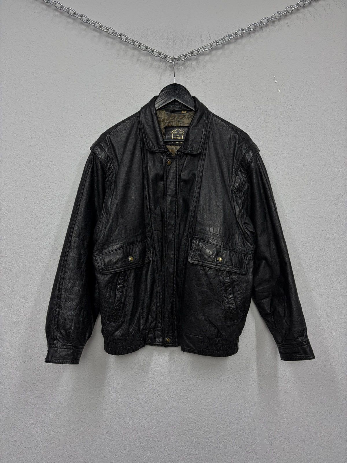 Harley Davidson VTG Rick Owens Hysteric Glamour Style Leather Fur Jacket 90s Size US L / EU 52-54 / 3 - 7 Thumbnail