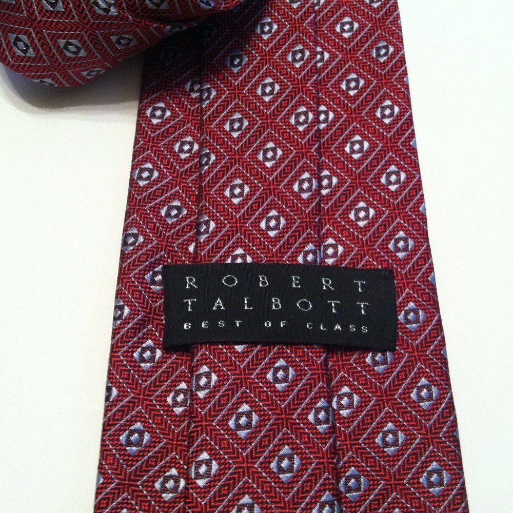 Robert Talbott ROBERT TALBOTT BEST OF CLASS MENS NEW SILK TIE WIDTH: 3 3/4" Size ONE SIZE - 4 Thumbnail