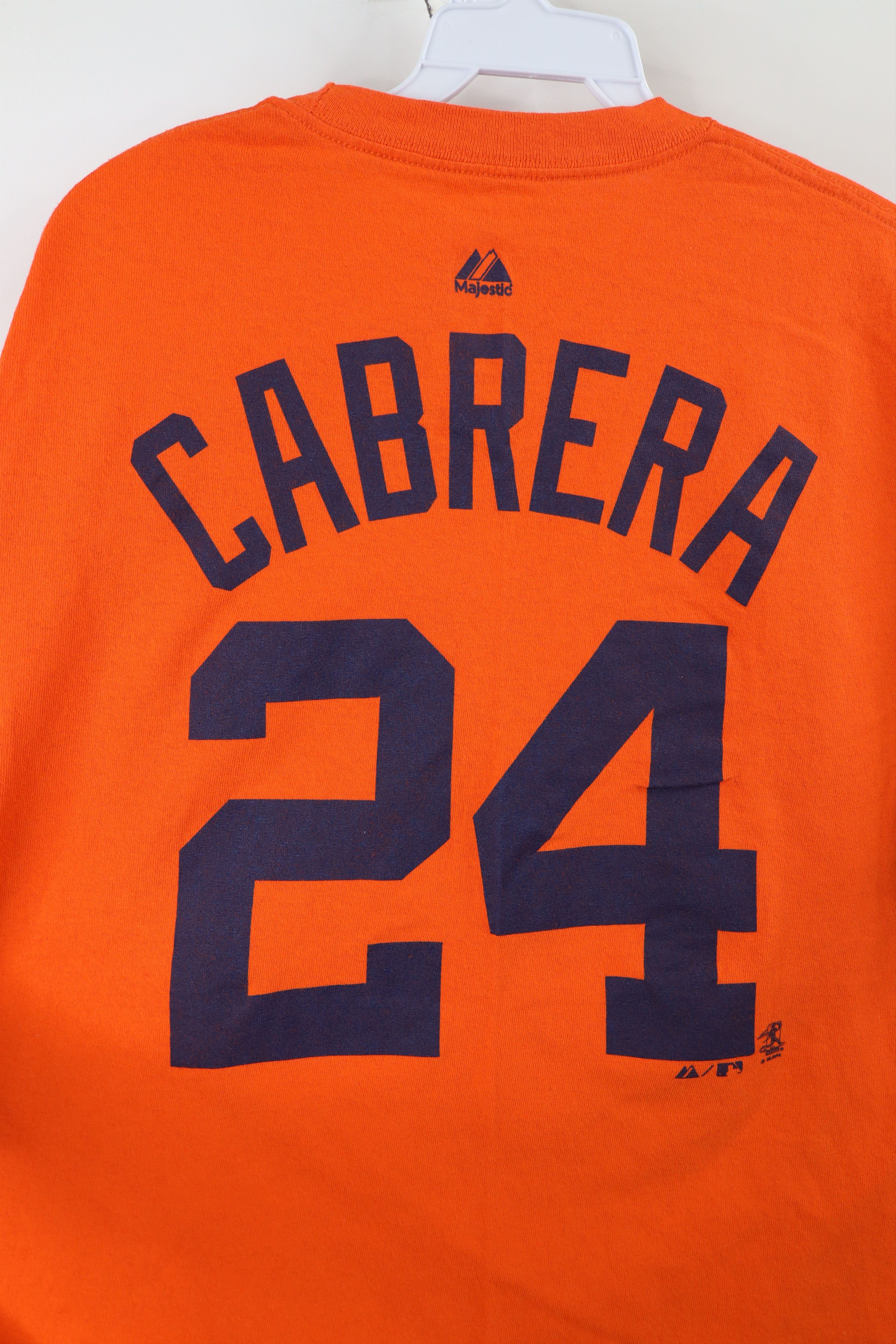 Majestic × Vintage Vintage Y2K Majestic Cabrera Detroit Tigers Baseball T-Shirt Size US L / EU 52-54 / 3 - 7 Thumbnail