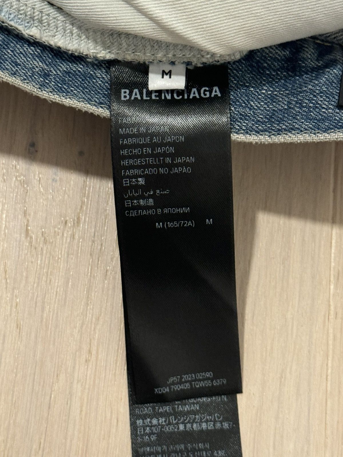Balenciaga Flarred Denim Pants Jeans in blue Size US 32 / EU 48 - 9 Thumbnail