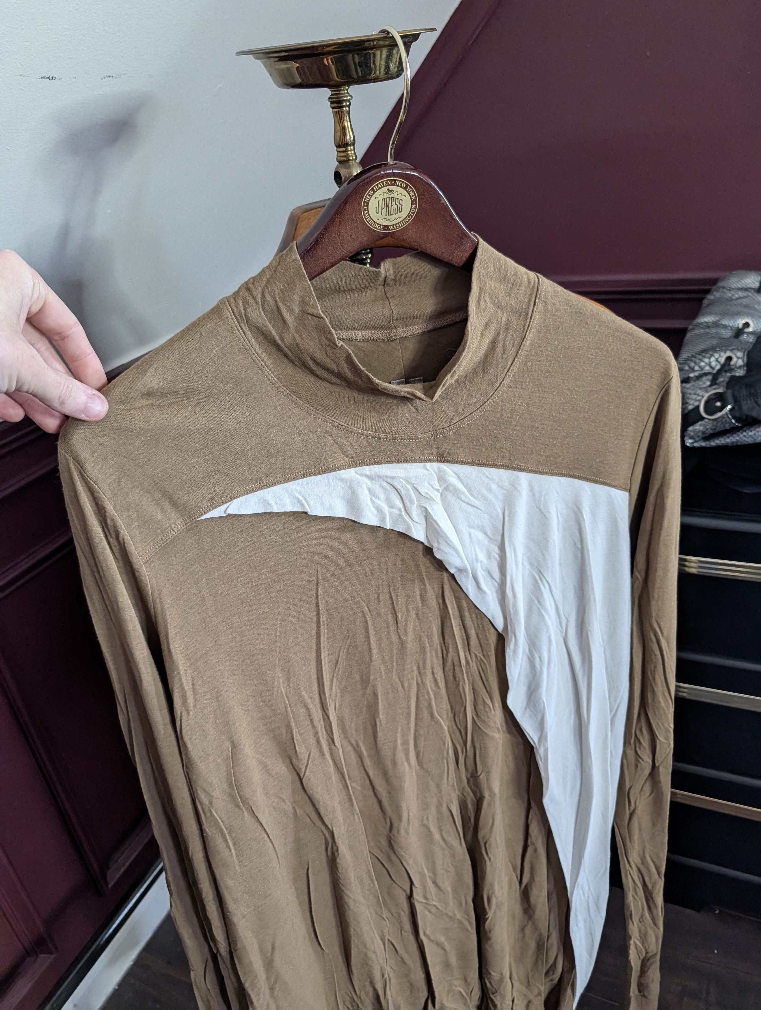 Rick Owens FW15 Sphinx layered draped virgin wool longline sweater Size US M / EU 48-50 / 2 - 2 Thumbnail