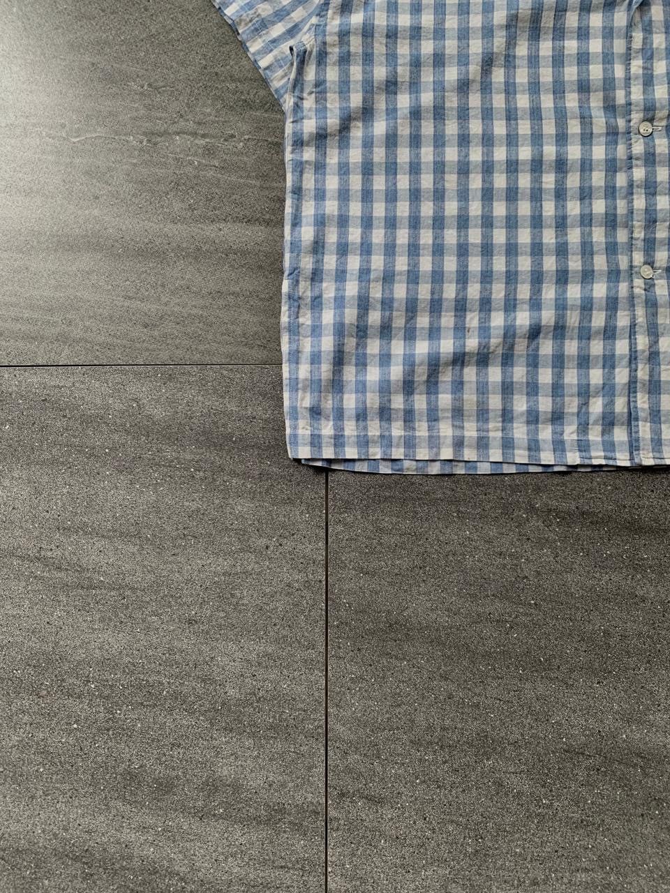 Issey Miyake FREE TAX! Gingham Check Wide Shirt Size US M / EU 48-50 / 2 - 3 Thumbnail