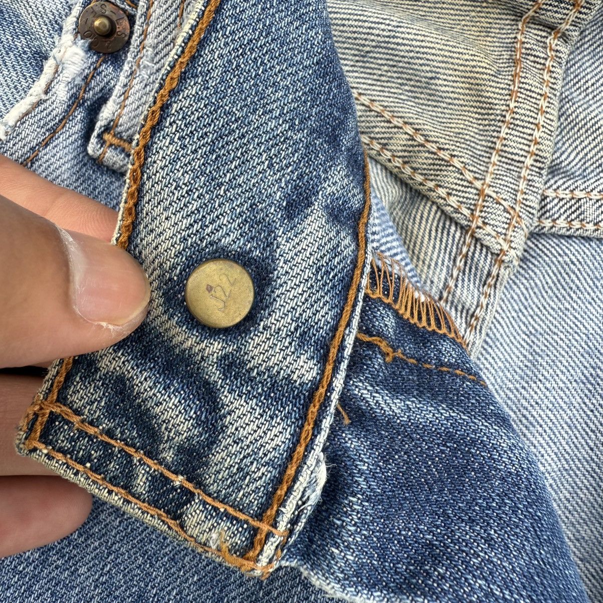 Levi's Vintage Clothing VINTAGE 97' LEVI’S 505 FADED RIPPEP JEAN DENIM PANTS Size US 34 / EU 50 - 8 Thumbnail