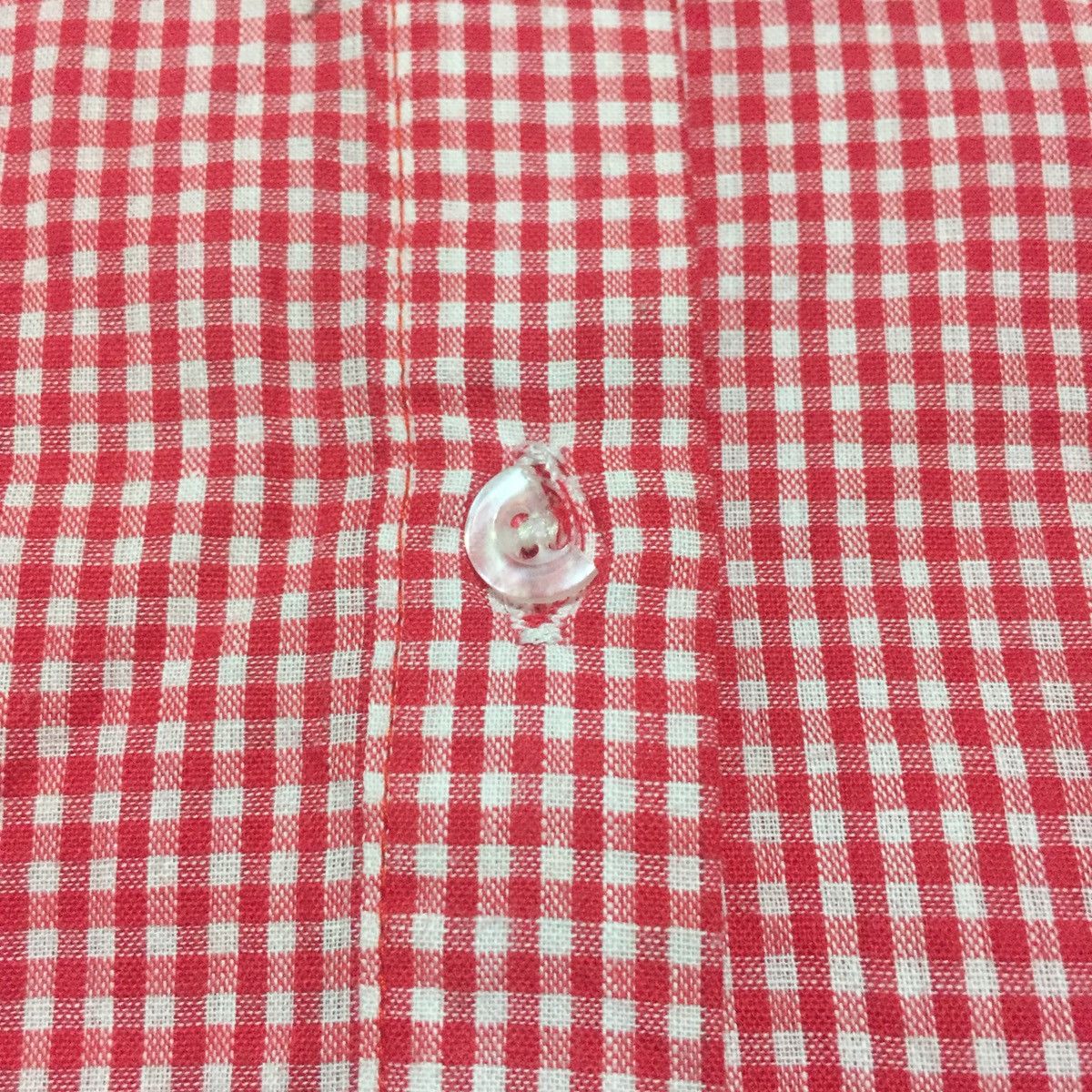 Comme des Garcons × H&M Comme des Garcons x H&M Gingham Shirt Button Ups Size S / US 4 / IT 40 - 6 Thumbnail