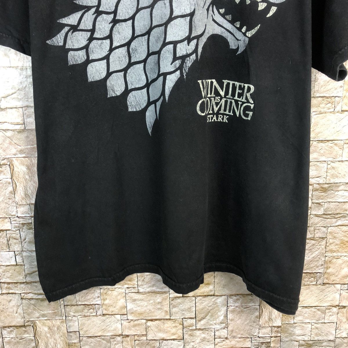 Japanese Brand × The Game Game Of Thrones Black T-Shirt #A551 Size US XL / EU 56 / 4 - 6 Thumbnail