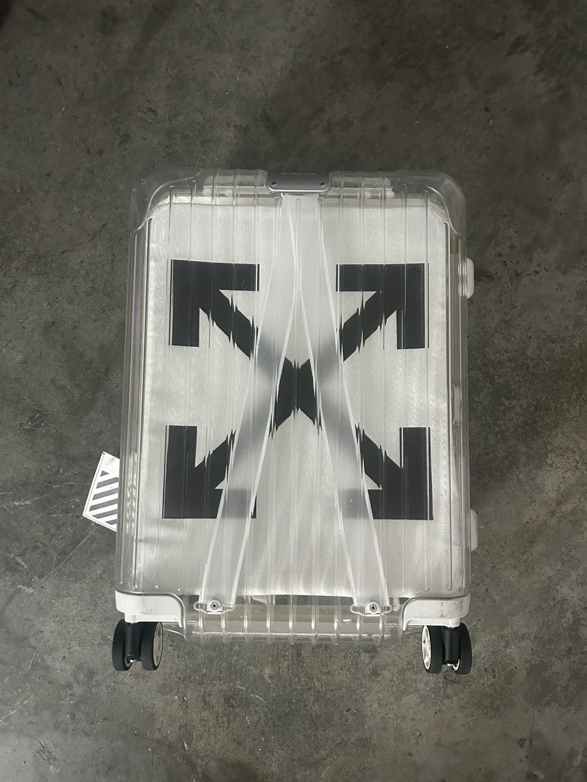 Rimowa Off-White x Rimowa See Through 36L Carry-On Suitcase | Grailed